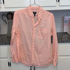 H and M long sleeve light beach shirt